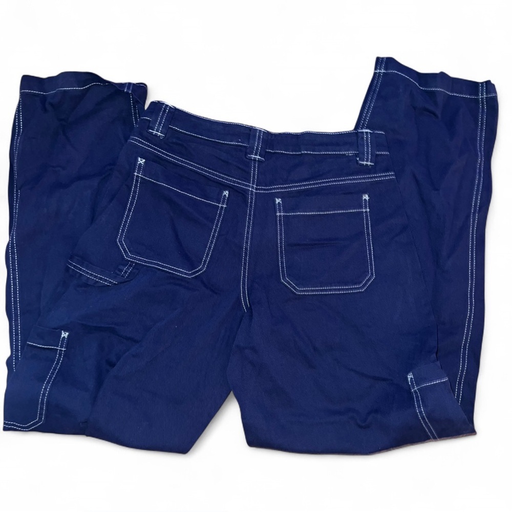 Cargo Denim Pants - Picture 2 of 3